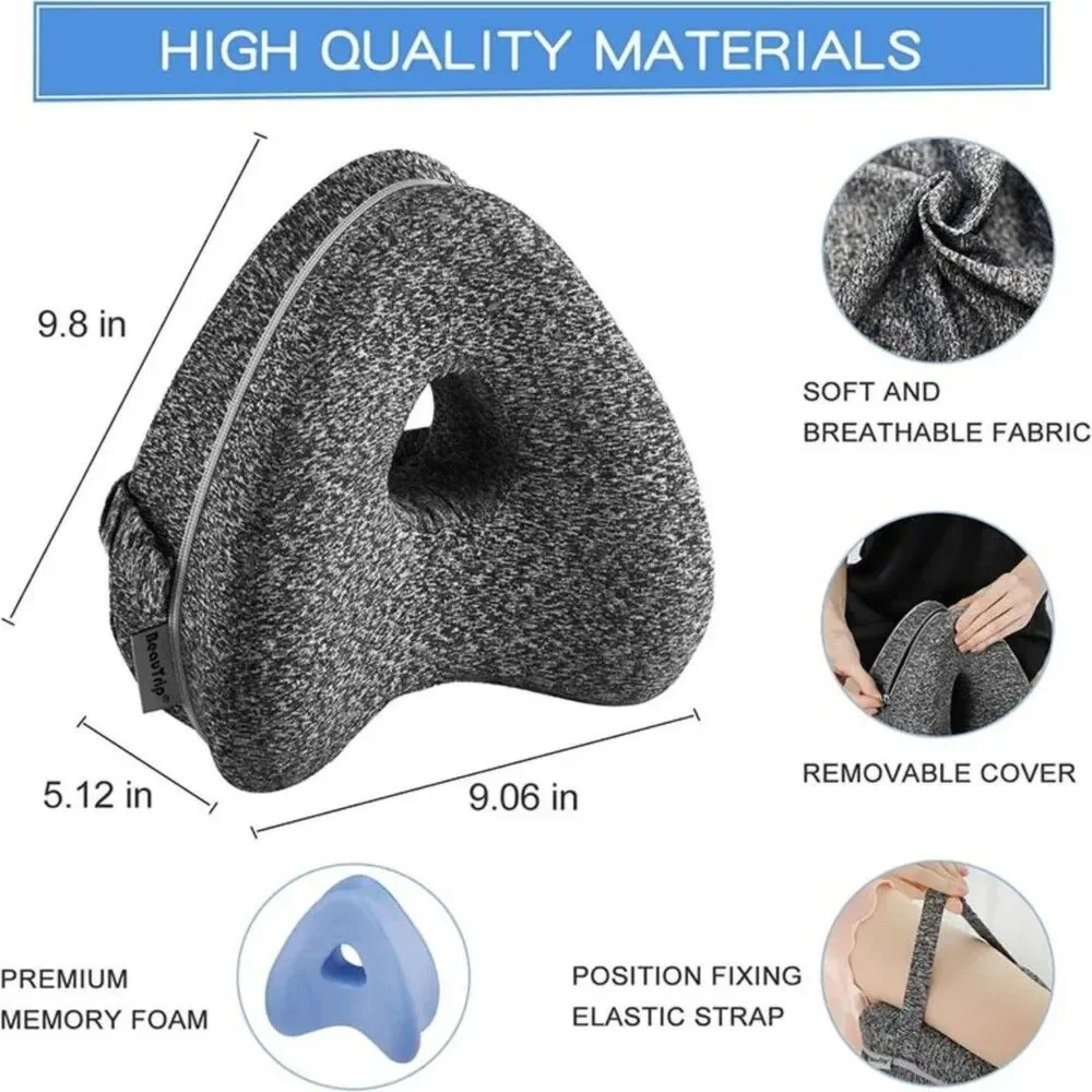Pillow Ergonomic Leg Support Pillow Relieve Sciatica Back And Hip Pain Relief